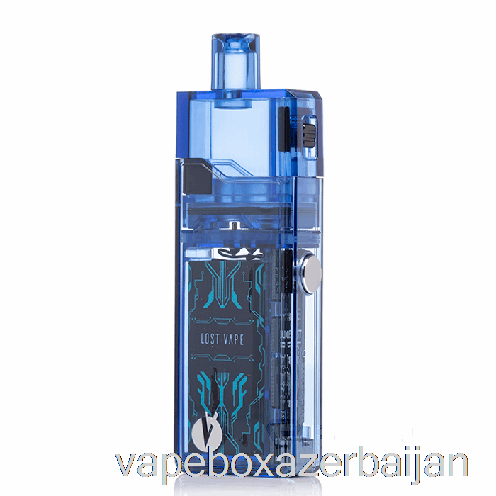Vape Box Azerbaijan Lost Vape Orion Art 18W Pod System Blue Clear